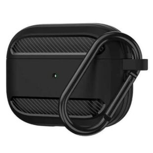 Чохол із карабіном WIWU APC005 Protective Case for AirPods Pro - Black