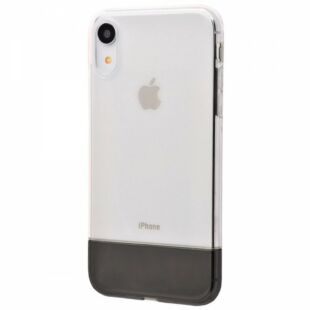 Чехол Baseus Half Soft Case TPU for iPhone Xr - Transp Black