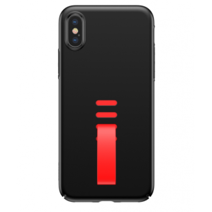 Чехол Baseus Little Tail Case for iPhone X/Xs Black + Red