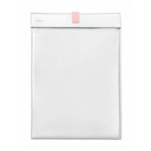 Cover Baseus Let's go Traction Computer Liner Bag For MacBook 13-inch White Pink
