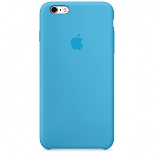 Чехол iPhone 6-6s Blue Silicone Case (Copy)