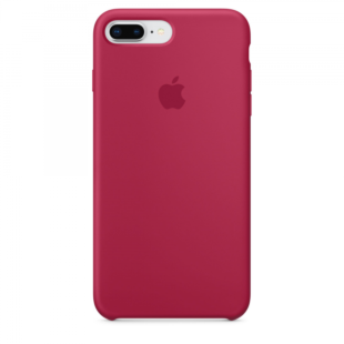 Чехол iPhone 7 Plus - 8 Plus Rose Red Silicone Case (High Copy)