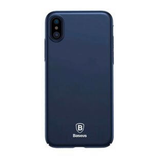 Чехол Baseus Thin Case PC for iPhone X/Xs - Dark Blue
