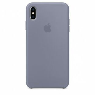 Чехол iPhone XS Max Silicone Case - Lavender Gray (MTFH2)