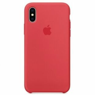 Cover iPhone X Silicone Case Red (MQT52)