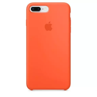 Cover iPhone 7 Plus - 8 Plus Spicy Orange Silicone Case (High Copy)