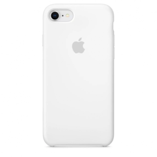 Чехол iPhone 7 - 8 White Silicone Case (High Copy)