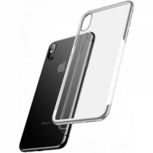 Чехол Baseus Shining Case TPU for iPhone X/Xs - Silver