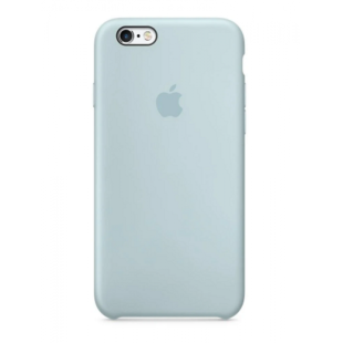 Чехол iPhone 6-6s Mist Blue Silicone Case (Copy)