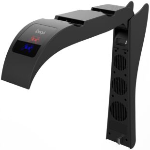 Зарядная станция iPega P5015 с системой охлаждения for Sony PS5 Black