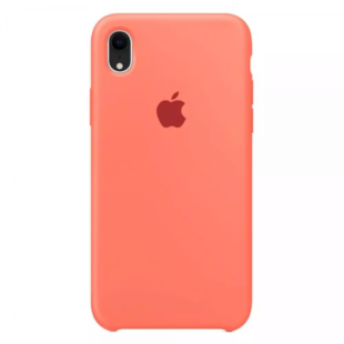 Чехол iPhone XR Nectarine Silicone Case (High Copy)