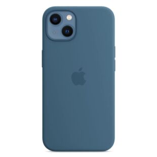 Чехол Apple Silicone case with MagSafe for iPhone 13 mini - Blue Jay (High Copy)