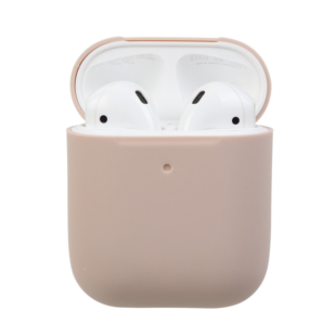 Silicone Ultra Thin Case for AirPods 2 - Pink Sand