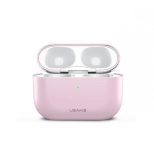 USAMS Silicone Ultra Thin Case for AirPods Pro - Pink