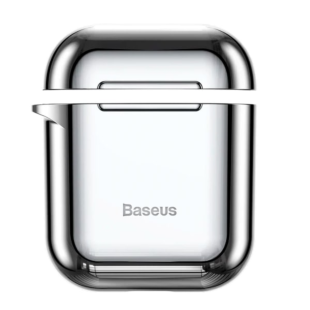 Baseus Shining Hook Case for AirPods - Silver