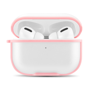 Eggshell Clear Protective Case for AirPods Pro - Pink