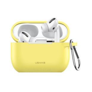 USAMS Silicone Case for AirPods Pro - Yellow