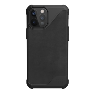 Чехол UAG iPhone 12 Pro Max Metropolis LT Leather Black 