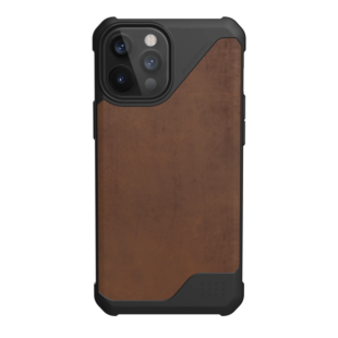 UAG iPhone 12 Pro Max Metropolis LT Leather Brown 