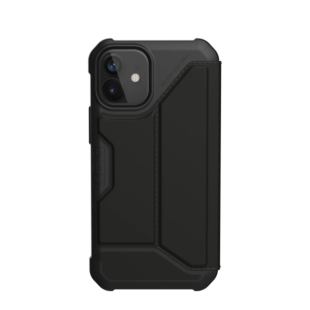 Чехол UAG iPhone 12/12 Pro Metropolis (PU) SATN Black 