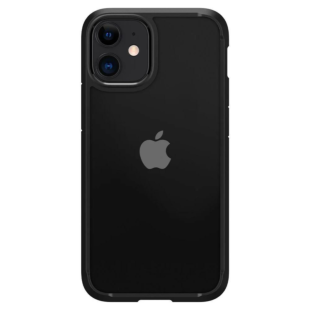 Чехол Spigen iPhone 12/12 Pro Crystal Hybrid Matte Black
