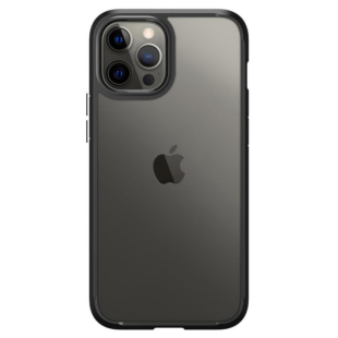 Чехол Spigen iPhone 12 Pro Max Crystal Hybrid Matte Black