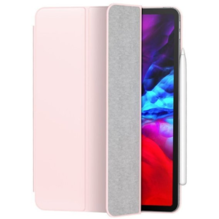 Baseus Simplism Magnetic Leather Case For iPad Pro 12.9 (2020) Pink