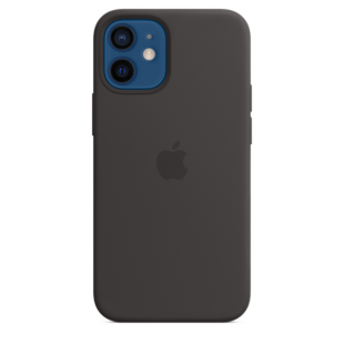Чехол Apple Silicone case for iPhone 12 mini - Black (High Copy)