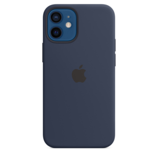 Apple Silicone case for iPhone 12 mini - Deep Blue (High Copy)