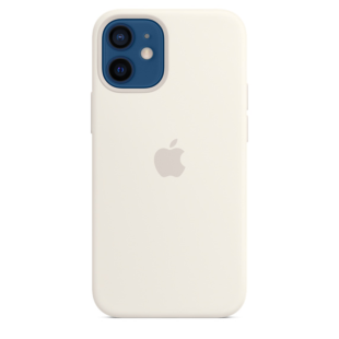 Apple Silicone case for iPhone 12 mini - White (High Copy)