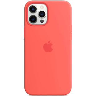 Чехол Apple Silicone case for iPhone 12 Pro Max - Pomelo (Copy)