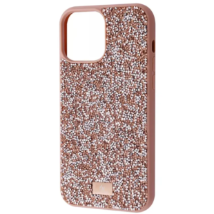 Чехол Bling World Grainy Diamonds (TPU) for iPhone 13 Pro - Pink