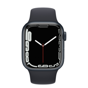 Apple Watch Series 7 41mm Midnight Aluminium Case with Midnight Sport Band (MKMX3)