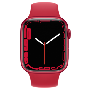 Apple Watch Series 7 45mm PRODUCT(RED) Aluminium Case with Red Sport Band (MKN93)