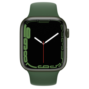 Apple Watch Series 7 45mm Green Aluminum Case with Clover Sport Band (MKN73)