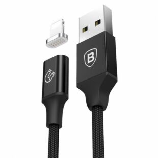 Baseus Insnap series magnetic cable For Lightning 1.2M Black
