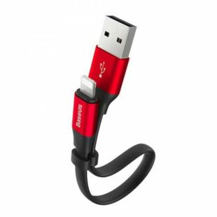 Baseus Nimble Portable Cable For Apple 23CM Red + Black
