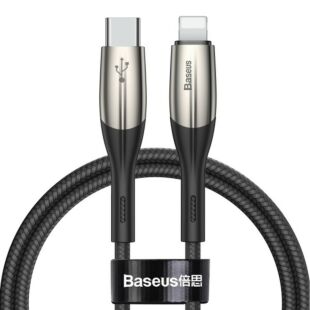 Baseus Horizontal Data Cable Type-C 18W 1M Black
