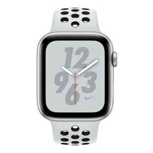 Apple Watch Nike+ Series 4 GPS 40mm Silver Aluminum Case with Pure Platinum/Black Nike Sport Band (MU6H2)