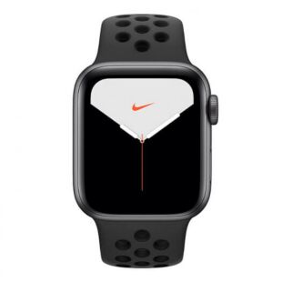 Apple Watch Series 5 GPS + LTE 44mm Space Gray Aluminum with Anthracite Black Nike Sport Band (MX3A2)