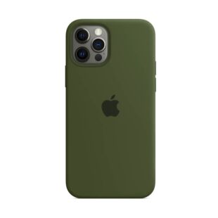 Apple Silicone case for iPhone 12 Pro Max - Green (Copy)