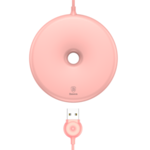 Baseus Donut Wireless Charger Pink