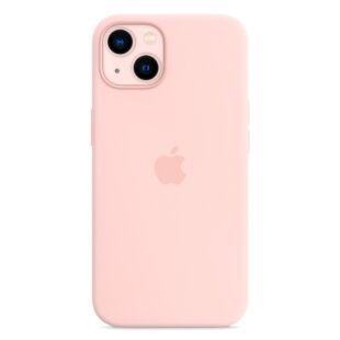 Чехол Apple Silicone case with MagSafe for iPhone 13 mini - Chalk Pink (High Copy)