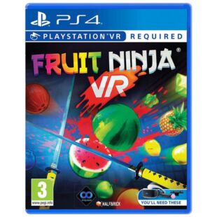 Fruit Ninja VR (русские субтитры) PS4