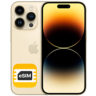 Apple iPhone 14 Pro Max 128Gb Gold E-Sim version (MQ8Q3)