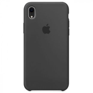 Чехол iPhone XR Gray Silicone Case (High Copy)