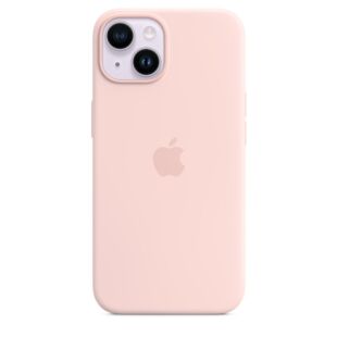 Чехол Apple Silicone case for iPhone 14 Plus - Chalk Pink (High Copy)