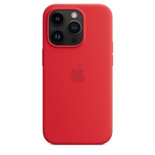 Чехол Apple Silicone case for iPhone 14 Pro Max - (PRODUCT)RED (High Copy)