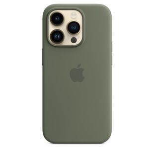 Чехол Apple Silicone case for iPhone 14 Pro - Olive (High Copy)