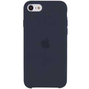 Чехол iPhone SE 2020 Silicone case - Midnight Blue (Copy)